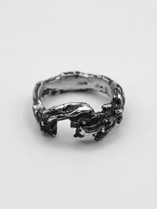 arc ring / 925 silver