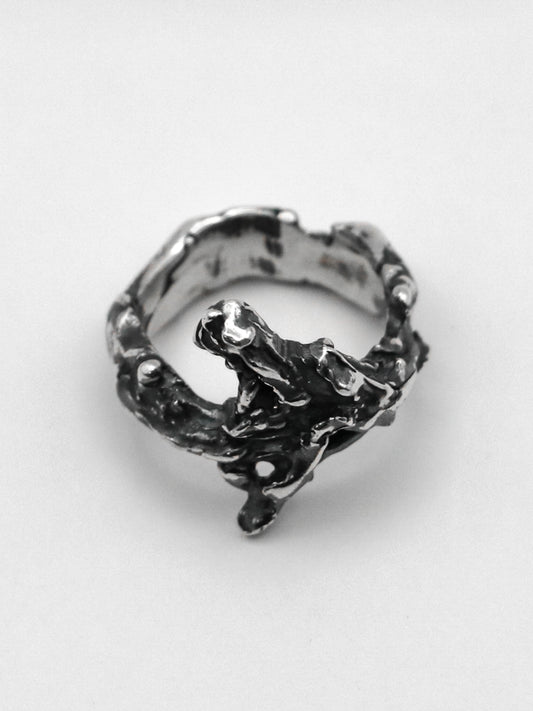 tri ring / 925 silver
