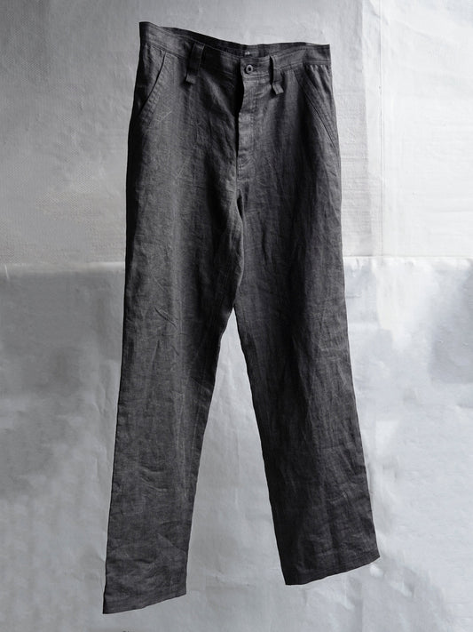 base trousers / ink coat