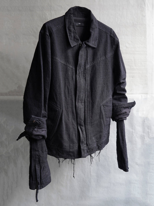double sleeve blouson / shade